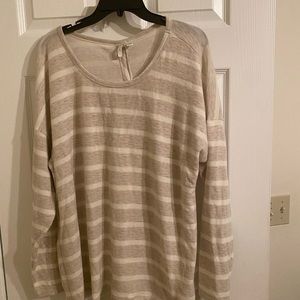 Cato 3/4 sleeve stripe blouse. Dress it up or down,